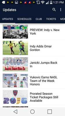 Emulate Android APK Indy Eleven Emulate Android APK Indy Eleven