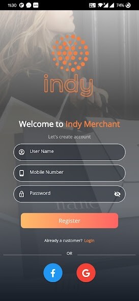 Run android online APK Indy Merchant from MyAndroid or emulate Indy Merchant using MyAndroid