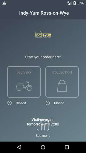 Run android online APK Indy-Yum Ross-on-Wye from MyAndroid or emulate Indy-Yum Ross-on-Wye using MyAndroid