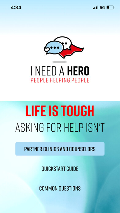 Emulate iPhone app I Need A Hero Chat using MyAndroid