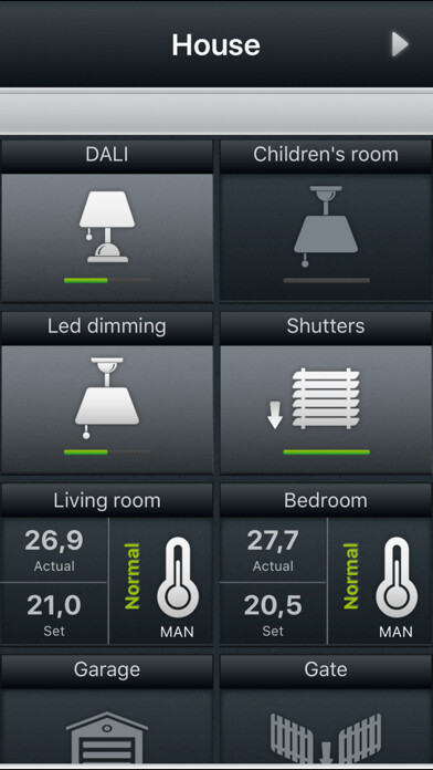 Emulate iPhone app iNELS Home Control for iPhone using MyAndroid Emulate iPhone app iNELS Home Control for iPhone using MyAndroid
