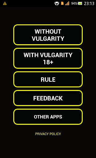 Run android online APK I Never from MyAndroid or emulate I Never using MyAndroid