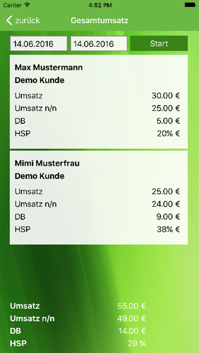 Emulate iPhone app InFact* QuickCheck using MyAndroid