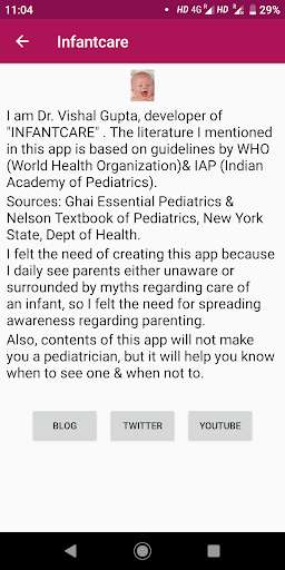 Run android online APK Infant care from MyAndroid or emulate Infant care using MyAndroid