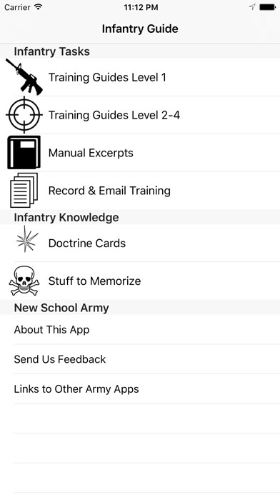 Emulate iPhone app Infantry using MyAndroid
