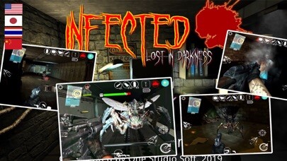 Emulate iPhone app Infected: Lost in Darkness using MyAndroid