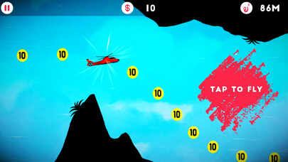 Emulate iPhone app InfiCopter: Helicopter Game using MyAndroid