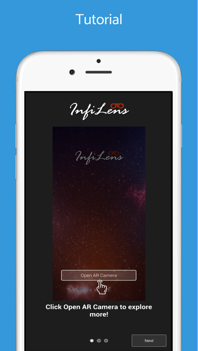 Emulate iPhone app InfiLens Starters using MyAndroid