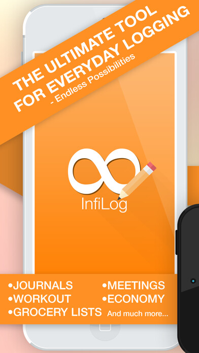 Emulate iPhone app InfiLog - Daily Tracker using MyAndroid Emulate iPhone app InfiLog - Daily Tracker using MyAndroid