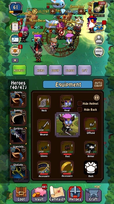 Emulate iPhone app Infinite Arena using MyAndroid