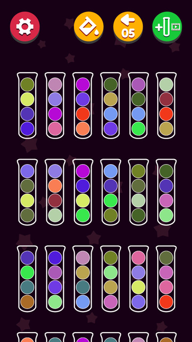 Emulate iPhone app Infinite Ball Sort using MyAndroid
