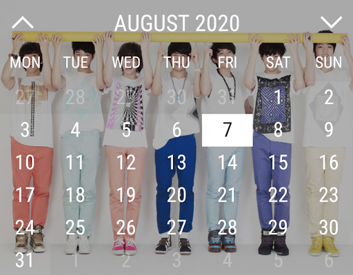 Run android online APK Infinite Calendar Widget from MyAndroid or emulate Infinite Calendar Widget using MyAndroid