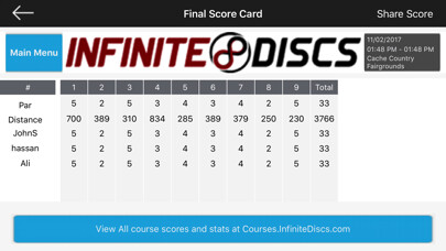 Emulate iPhone app Infinite Disc Golf using MyAndroid Emulate iPhone app Infinite Disc Golf using MyAndroid