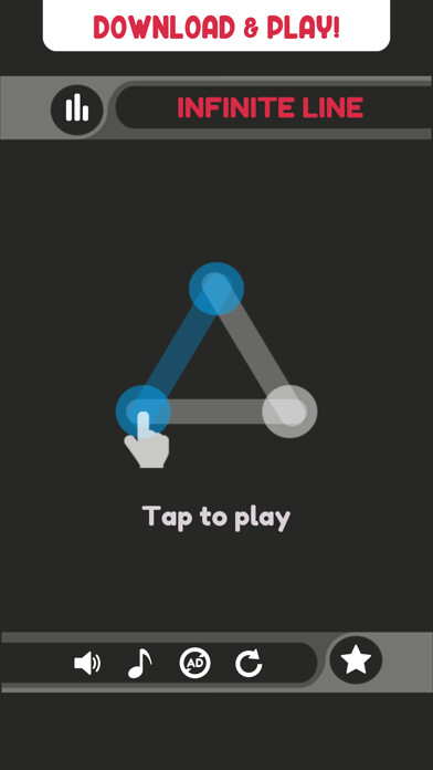Emulate iPhone app Infinite Line - One Tap Merger using MyAndroid Emulate iPhone app Infinite Line - One Tap Merger using MyAndroid