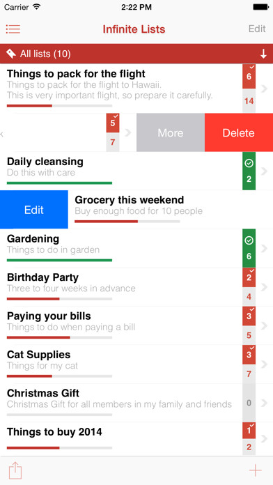 Emulate iPhone app Infinite List - The Advanced Tasks, To-do & Checklist using MyAndroid Emulate iPhone app Infinite List - The Advanced Tasks, To-do & Checklist using MyAndroid