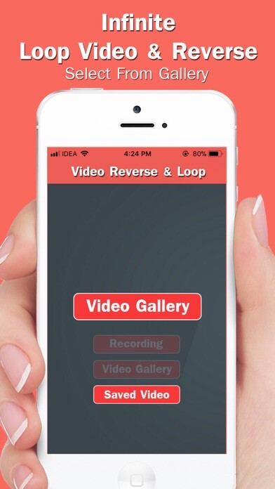 Emulate iPhone app Infinite Loop Video & Reverse using MyAndroid