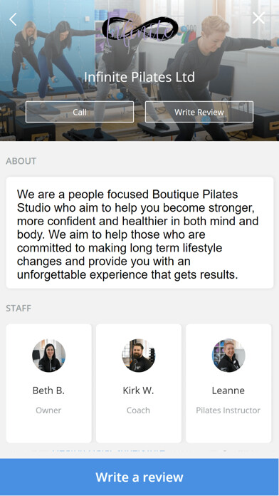 Emulate iPhone app Infinite Pilates Ltd using MyAndroid Emulate iPhone app Infinite Pilates Ltd using MyAndroid