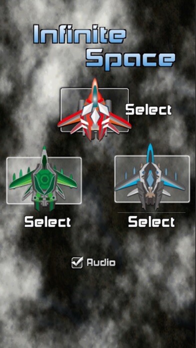 Emulate iPhone app Infinite Space Shooting fighter game (free) - hafun using MyAndroid
