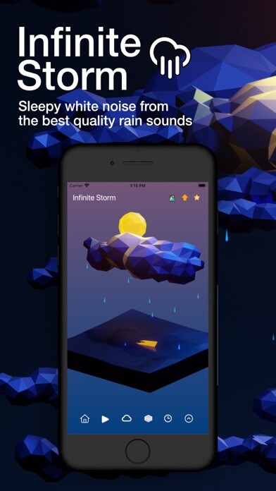 Emulate iPhone app Infinite Storm: Rain Sounds using MyAndroid Emulate iPhone app Infinite Storm: Rain Sounds using MyAndroid