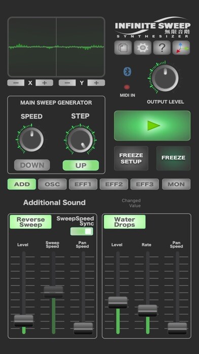 Emulate iPhone app INFINITE SWEEP SYNTH using MyAndroid Emulate iPhone app INFINITE SWEEP SYNTH using MyAndroid