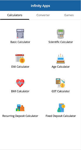 Run android online APK Infinity Apps from MyAndroid or emulate Infinity Apps using MyAndroid