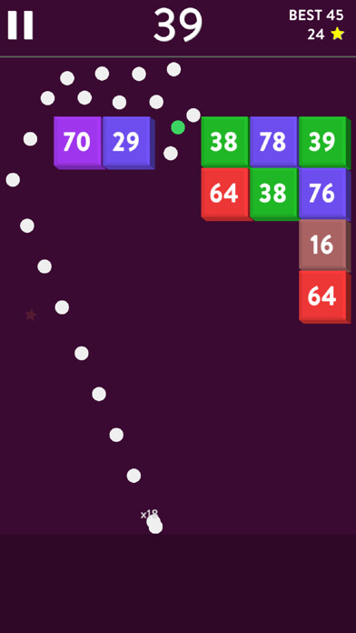 Emulate iPhone app Infinity Brick Breaker using MyAndroid