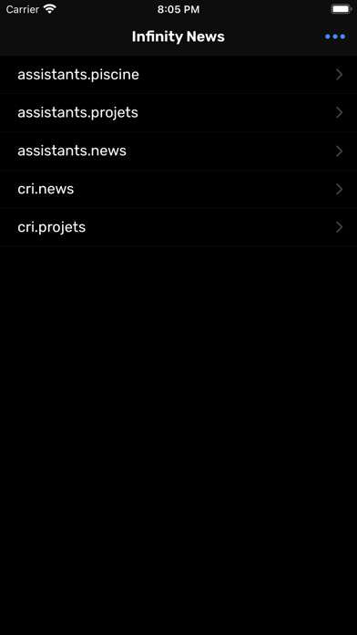 Emulate iPhone app Infinity News using MyAndroid Emulate iPhone app Infinity News using MyAndroid