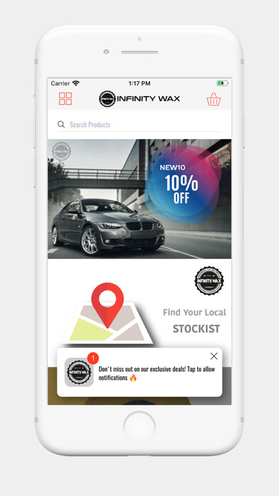 Emulate iPhone app Infinity Wax using MyAndroid Emulate iPhone app Infinity Wax using MyAndroid