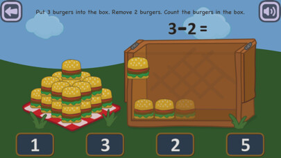 Emulate iPhone app infinut Math Kindergarten using MyAndroid