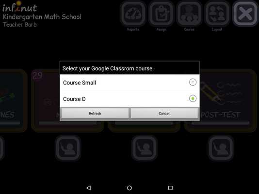 Emulate Android APK infinut Math School Kindergarten Emulate Android APK infinut Math School Kindergarten