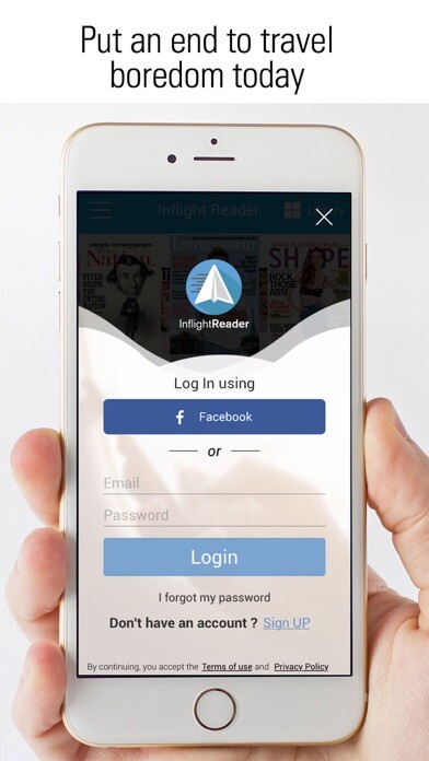 Emulate iPhone app Inflight Reader using MyAndroid Emulate iPhone app Inflight Reader using MyAndroid