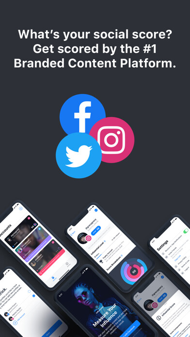 Emulate iPhone app Influential for Influencers using MyAndroid