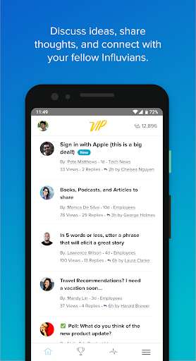 Run android online APK Influitive VIP from MyAndroid or emulate Influitive VIP using MyAndroid