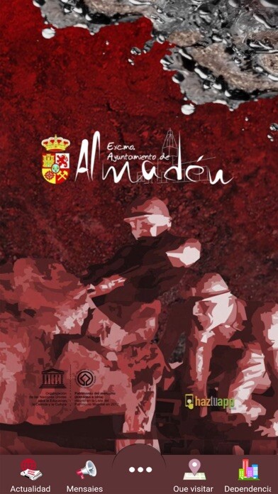 Emulate iPhone app Info Almadén using MyAndroid Emulate iPhone app Info Almadén using MyAndroid