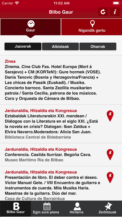 Emulate iPhone app InfoBilbao using MyAndroid Emulate iPhone app InfoBilbao using MyAndroid