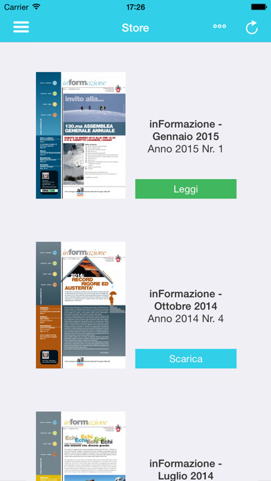 Emulate iPhone app Info CAS Ticino using MyAndroid Emulate iPhone app Info CAS Ticino using MyAndroid