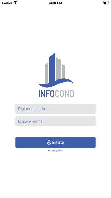 Emulate iPhone app InfoCond - Gestor Condominial using MyAndroid