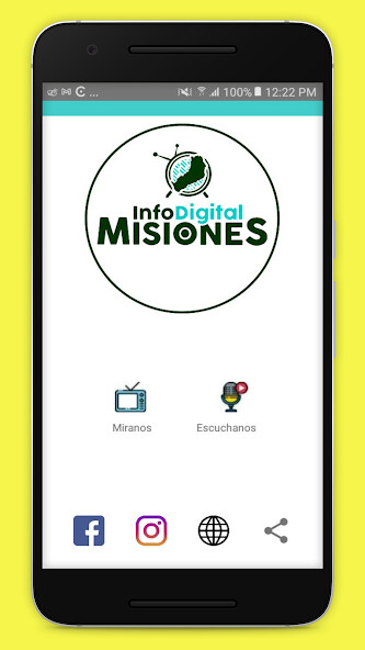 Run android online APK Info Digital Misiones from MyAndroid or emulate Info Digital Misiones using MyAndroid