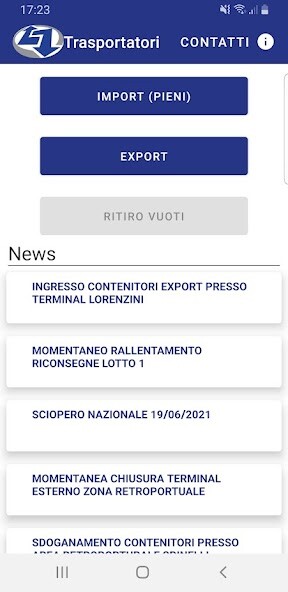 Run android online APK Info Drivers Lorenzini from MyAndroid or emulate Info Drivers Lorenzini using MyAndroid Run android online APK Info Drivers Lorenzini from MyAndroid or emulate Info Drivers Lorenzini using MyAndroid
