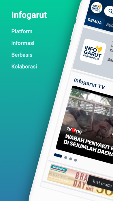 Emulate iPhone app Infogarut using MyAndroid Emulate iPhone app Infogarut using MyAndroid