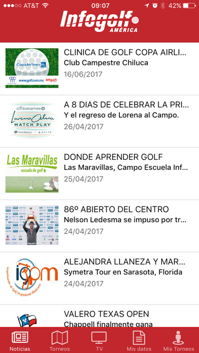 Emulate iPhone app Infogolf using MyAndroid Emulate iPhone app Infogolf using MyAndroid