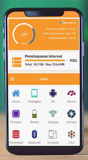 Run android online APK Info Hp Ku - Device Info from MyAndroid or emulate Info Hp Ku - Device Info using MyAndroid