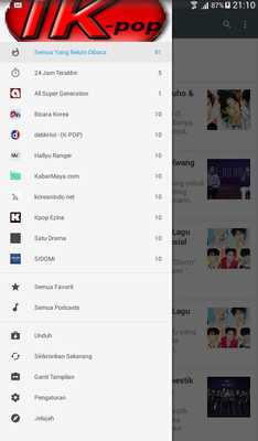 Emulate Android APK Info K-Pop