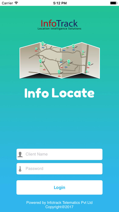 Emulate iPhone app InfoLocate V2.0 using MyAndroid