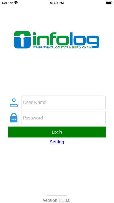 Emulate iPhone app Infolog Haulage Driver using MyAndroid Emulate iPhone app Infolog Haulage Driver using MyAndroid