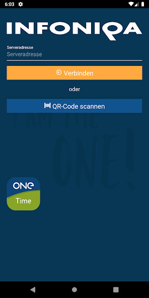 Run android online APK Infoniqa ONE Time from MyAndroid or emulate Infoniqa ONE Time using MyAndroid