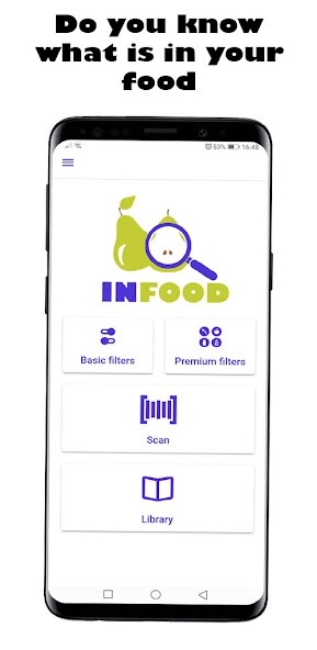 Run android online APK Infood - Ingredients food scan from MyAndroid or emulate Infood - Ingredients food scan using MyAndroid
