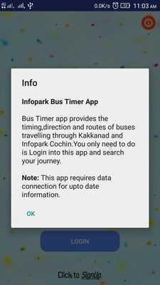 Emulate Android APK Infopark Bus