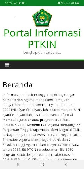 Run android online APK Info PTKIN from MyAndroid or emulate Info PTKIN using MyAndroid Run android online APK Info PTKIN from MyAndroid or emulate Info PTKIN using MyAndroid