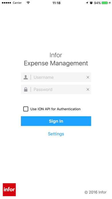 Emulate iPhone app Infor Expense Management using MyAndroid Emulate iPhone app Infor Expense Management using MyAndroid